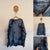 Munster blue tie-dye jumper Sz 16 as new, washed only