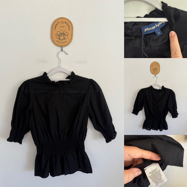 Princess Highway black top Sz 6 NWOT
