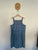 Seed powder blue gingham dress Sz 12 NWT