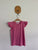 La Sienna pink flutter sleeve top Sz 8 VGUC