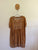 Tree of Life tan tunic/short dress Sz XL RRP $69.95 NWT