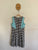 Bardot Junior stripe pleat dress Sz 14 (slim) as new