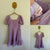 Review Kids purple lace ruffle dress Sz 14 NWOT