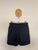 Target navy print shorts Sz 12 NWT