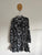 Zara Woman l/s black and white belted dress Sz XL as new