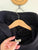 Kenzo Kids l/s black hooded fleece jumper dress Sz 14 worn once, small nick in shoulder has been mended as pictured