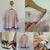 Coco & Ginger pale pink embroidered dress Sz 10 NWOT