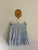 Zara white/blue floral skirt Sz 11-12 as new