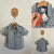 Cotton On Kids snow wash denim shirt Sz 2 NWD - mark on back of neck, this will wash out in first wash