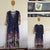 Dreamcatcher 1/2 sleeve navy floral dress Sz 16 (2XL) EUC worn once
