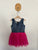 Guess denim tulle dress Sz 5 as new