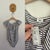River Island stripe bodysuit Sz 7 NWT