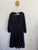 Country Road black twist front dress Sz 12 RRP $229 NWT
