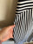 Regatta Petites multi-stripe pocket dress Sz 12 NWOT
