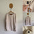 Bauhaus sand ribbed sweater Sz 10 NWT
