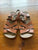 Saltwater tan sandals Sz 13 VGUC