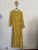 Sara mustard ruffle wrap dress Sz 16 RRP $149.99 NWT