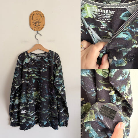 Munster hibiscus jumper Sz 14 EUC
