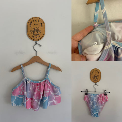 Brand unknown ombré swimmers Sz 8 as new but mark as pictured