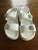 Seed white diamanté sandals Sz 29 NWT