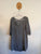 Amici Italy grey tunic/kaftan Sz 12-14 as new