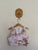 Ell & Voo floral crop top Sz 12 NWOT