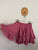 Paper Wings pink bustle skirt Sz 4 as new