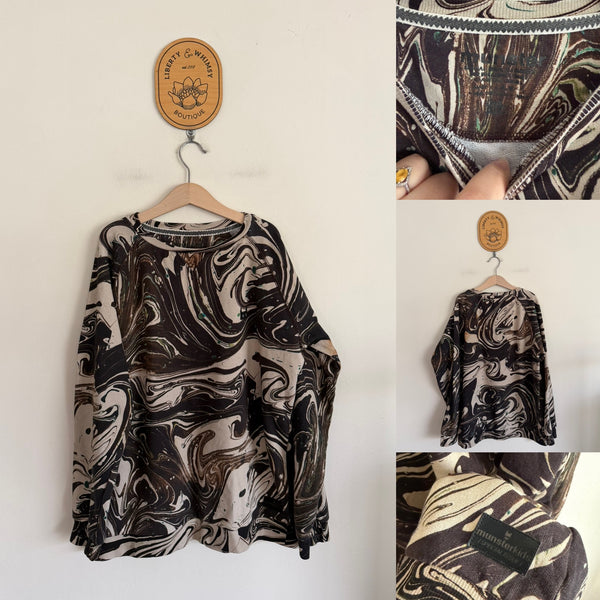 Munster marble jumper Sz 16 (best fit 14 imo) as new
