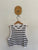 Zara Girl stripe knit vest Sz 11-12 NWOT