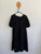 Lily Loves black s/s dress Sz 18 as new