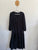 Country Road l/s black tie front dress Sz 12 as new