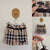 Burberry house check cuffed shorts Sz 4 EUC except waist is no longer adjustable