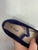 Seed navy leather ballet flats Sz 28 EEUC