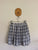 Country Road blue chevron skirt Sz 5 as new