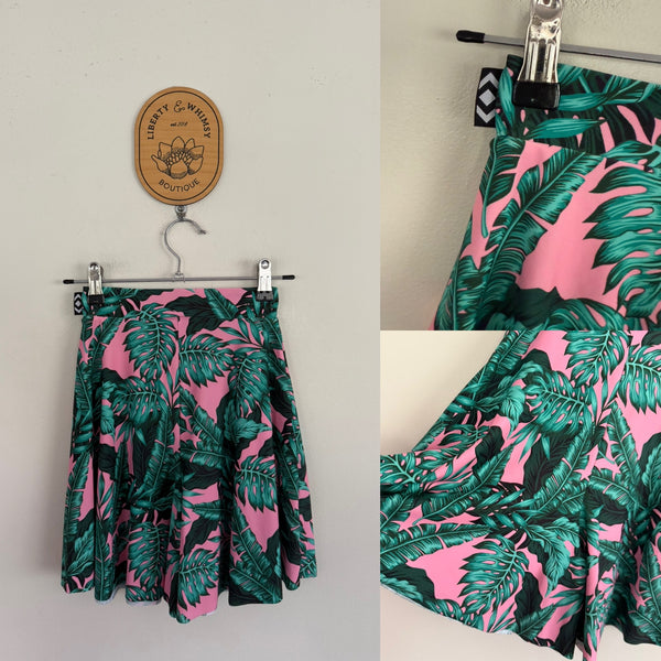 Exotica Athletica print shorts Sz XS or 12 girls as new