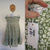 Mooloola green/white strapless dress Sz 8 NWT