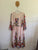 Jaase pale pink floral dress Sz 20 NWOT