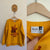 Minti yellow giraffe fleece jumper Sz 12 EUC worn once