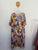 Little Party Dress animal print colourful dress Sz 18 NWOT