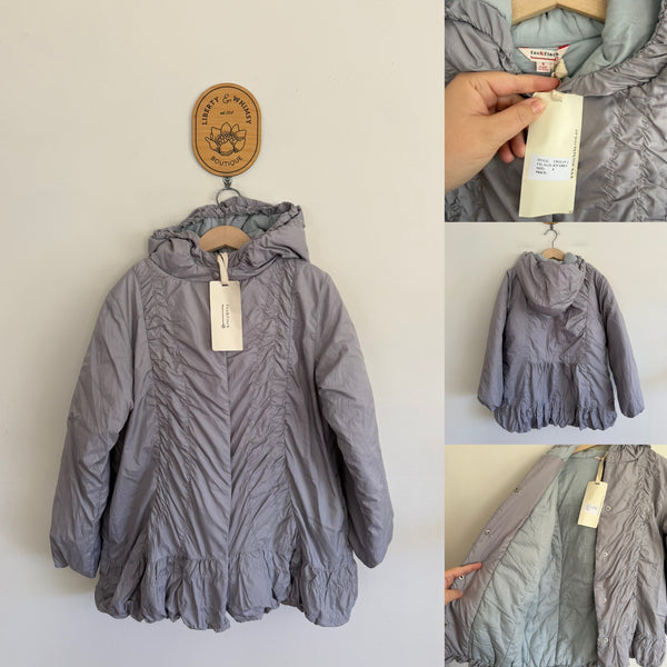 Fox & Finch grey padded jacket Sz 8 NWT