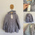 Fox & Finch grey padded jacket Sz 8 NWT