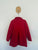 Fox & Finch red wool coat Sz 7 as new - looks mostly unworn