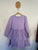 Country Road l/s lilac ruffle dress Sz 12 as new