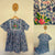 Coco & Ginger blue floral dress Sz 10 NWOT