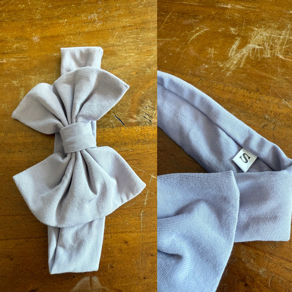 Grey Sz S bow 17cm 0-6m NWOT