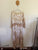 The Poetic Gypsy cream paisley dress Sz 20 RRP $129.99 EEUC