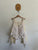 Wovenplay yellow/sand butterfly wing playsuit Sz 5-6 EEUC