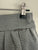Burberry grey lined brocade skirt Sz 10 but small fit imo, as new