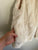 Zara Girls fluffy beige vest Sz 13-14 as new