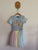 Rock Your Kid s/s unicorn tulle dress Sz 10 EEUC